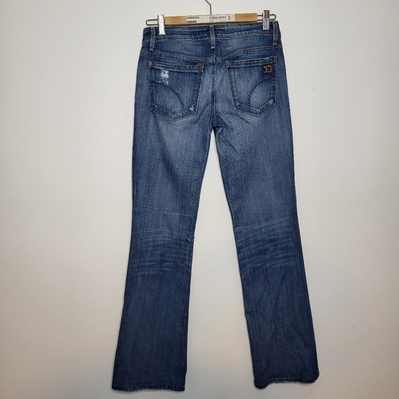 Joe's Honey Fit Distressed Bootcut Jeans Size 27 - Picture 6 of 13